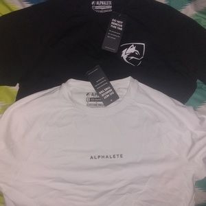 2 mens alphalete t shirts